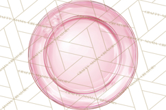 Pink Birthday Clipart, Vibrant Party Decorations PNG Product Image 4