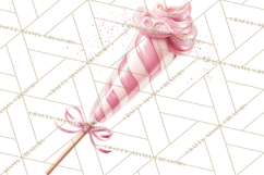 Pink Birthday Clipart, Vibrant Party Decorations PNG Product Image 2