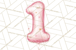 Pink Birthday Clipart, Vibrant Party Decorations PNG Product Image 5