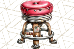 Retro Glam Kids Clipart PNG, Vintage Inspired Mini World Product Image 3