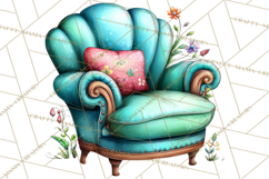 Retro Glam Kids Clipart PNG, Vintage Inspired Mini World Product Image 2