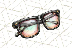 Retro Glam Kids Clipart PNG, Vintage Inspired Mini World Product Image 3