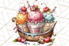 Retro Glam Kids Clipart PNG, Vintage Inspired Mini World Product Image 4