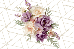 Soft Pastel Spring Floral Clipart, Pink Roses Tulips Png Product Image 5