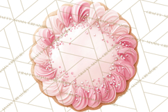 Pink Birthday Clipart, Vibrant Party Decorations PNG Product Image 5