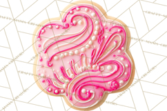 Pink Birthday Clipart, Vibrant Party Decorations PNG Product Image 2
