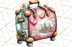 Retro Glam Kids Clipart PNG, Vintage Inspired Mini World Product Image 2