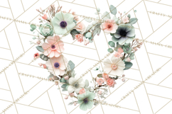 Soft Pastel Spring Floral Clipart, Pink Roses Tulips Png Product Image 3