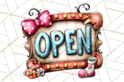 Retro Glam Kids Clipart PNG, Vintage Inspired Mini World Product Image 4