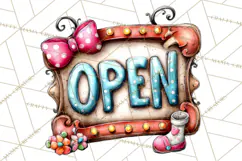 Retro Glam Kids Clipart PNG, Vintage Inspired Mini World Product Image 4