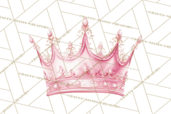 Pink Birthday Clipart, Vibrant Party Decorations PNG Product Image 5