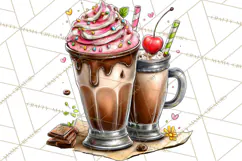 Retro Glam Kids Clipart PNG, Vintage Inspired Mini World Product Image 2
