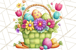Easter Animals Clipart PNG, Cute Easter Animal Clip Art Product Image 2