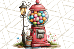 Retro Glam Kids Clipart PNG, Vintage Inspired Mini World Product Image 3