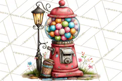 Retro Glam Kids Clipart PNG, Vintage Inspired Mini World Product Image 3