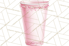 Pink Birthday Clipart, Vibrant Party Decorations PNG Product Image 3