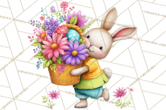 Easter Animals Clipart PNG, Cute Easter Animal Clip Art Product Image 3