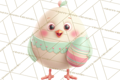 Whimsical Easter Characters Clipart PNG, Cute Mint Png Product Image 3
