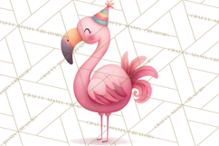 Safari Birthday Clipart PNG, Watercolor Safari Animals Product Image 5