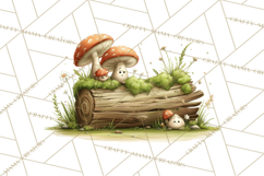 Woodland Animals Clipart, Cute Forest Animals, Foxes Png Product Image 5