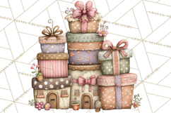 Easter Safari Animal Clipart, Cute Safari Mail PNG Product Image 5