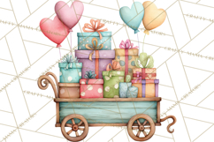 Safari Birthday Clipart PNG, Watercolor Safari Animals Product Image 2