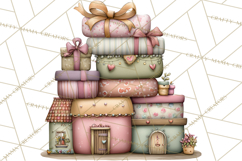 Easter Safari Animal Clipart, Cute Safari Mail PNG Product Image 3