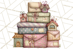 Easter Safari Animal Clipart, Cute Safari Mail PNG Product Image 4