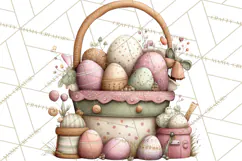 Easter Safari Animal Clipart, Cute Safari Mail PNG Product Image 2