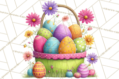 Easter Animals Clipart PNG, Cute Easter Animal Clip Art Product Image 2