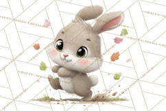 Woodland Animals Clipart, Cute Forest Animals, Foxes Png Product Image 3