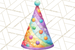 Safari Birthday Clipart PNG, Watercolor Safari Animals Product Image 4