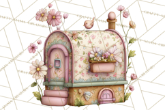 Easter Safari Animal Clipart, Cute Safari Mail PNG Product Image 5