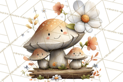 Woodland Animals Clipart, Cute Forest Animals, Foxes Png Product Image 2