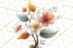 Woodland Animals Clipart, Cute Forest Animals, Foxes Png Product Image 4