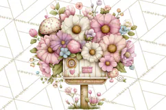 Easter Safari Animal Clipart, Cute Safari Mail PNG Product Image 4