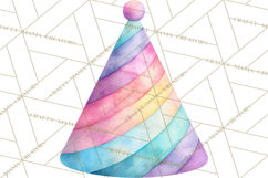 Safari Birthday Clipart PNG, Watercolor Safari Animals Product Image 5