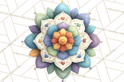 Boho Valentine Cactus Clipart PNG, Desert Romance Clip Art Product Image 4