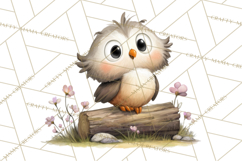 Woodland Animals Clipart, Cute Forest Animals, Foxes Png Product Image 4