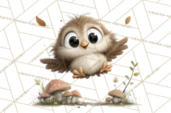 Woodland Animals Clipart, Cute Forest Animals, Foxes Png Product Image 2