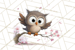 Woodland Animals Clipart, Cute Forest Animals, Foxes Png Product Image 3