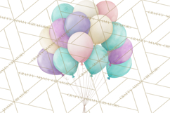 Safari Birthday Clipart PNG, Watercolor Safari Animals Product Image 4