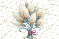 Boho Valentine Cactus Clipart PNG, Desert Romance Clip Art Product Image 2