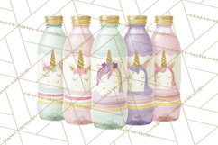 Unicorn Birthday Party Clipart, Magical Celebration Png Product Image 3