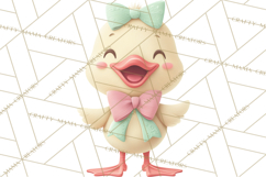 Whimsical Easter Characters Clipart PNG, Cute Mint Png Product Image 4