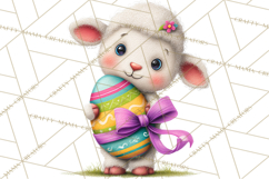 Easter Animals Clipart PNG, Cute Easter Animal Clip Art Product Image 5