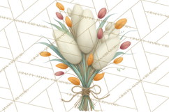 Boho Valentine Cactus Clipart PNG, Desert Romance Clip Art Product Image 5