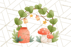 Cottagecore St Patrick’s Day Clipart, Mini Irish Cottage Png Product Image 5