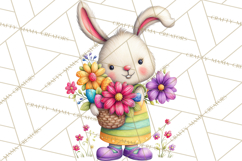 Easter Animals Clipart PNG, Cute Easter Animal Clip Art Product Image 5