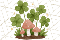 Cottagecore St Patrick’s Day Clipart, Mini Irish Cottage Png Product Image 5
